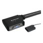 IOGEAR 2-Port USB KVM Switch VGA IOGEAR 2-Port USB KVM Switch VGA